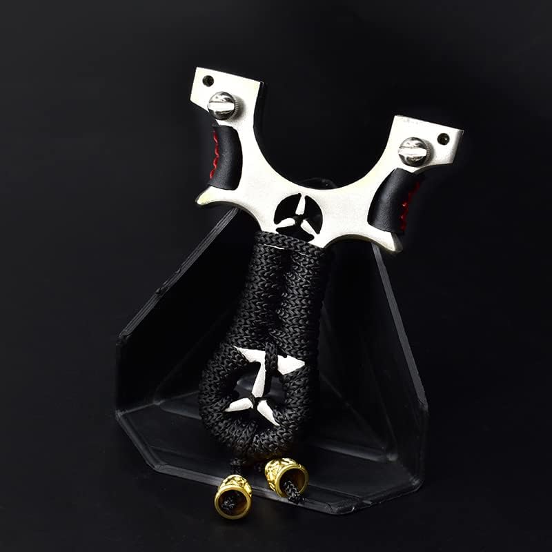 Premium Metal Slingshot with Laser Sight & Spirit Level