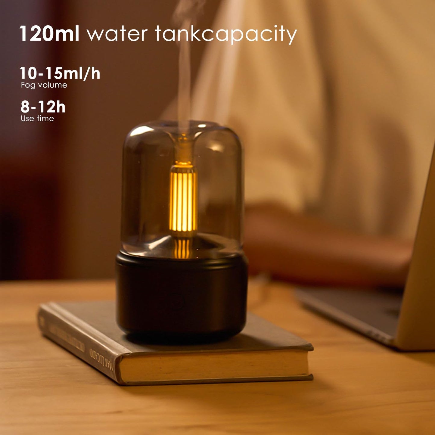 2 in 1 Table Lamp and Air Humidifier - home, Office, and Car,Room