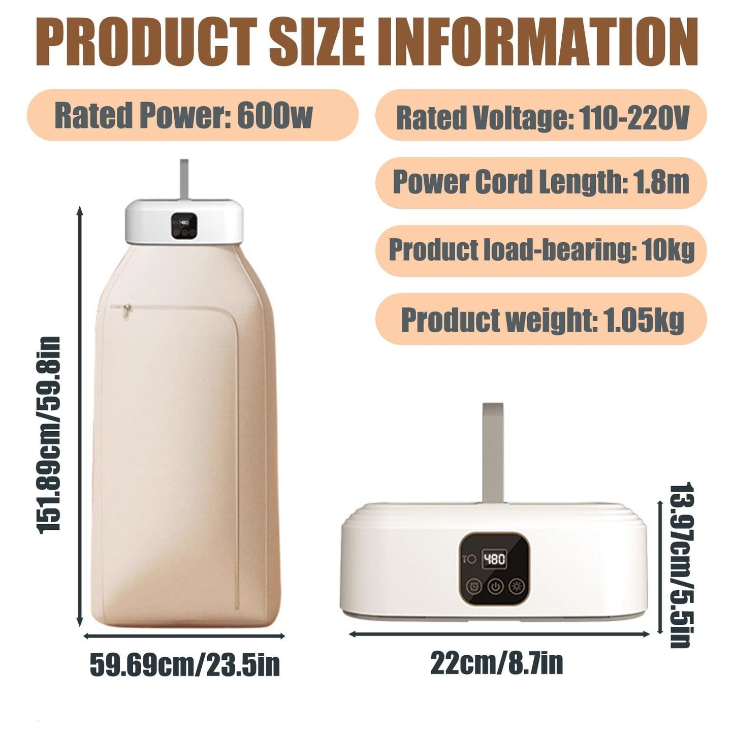 Portable Electric Cloth Dryer