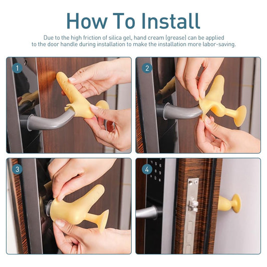 6Pcs Door Stopper for Kids Safety, Baby Safety Products