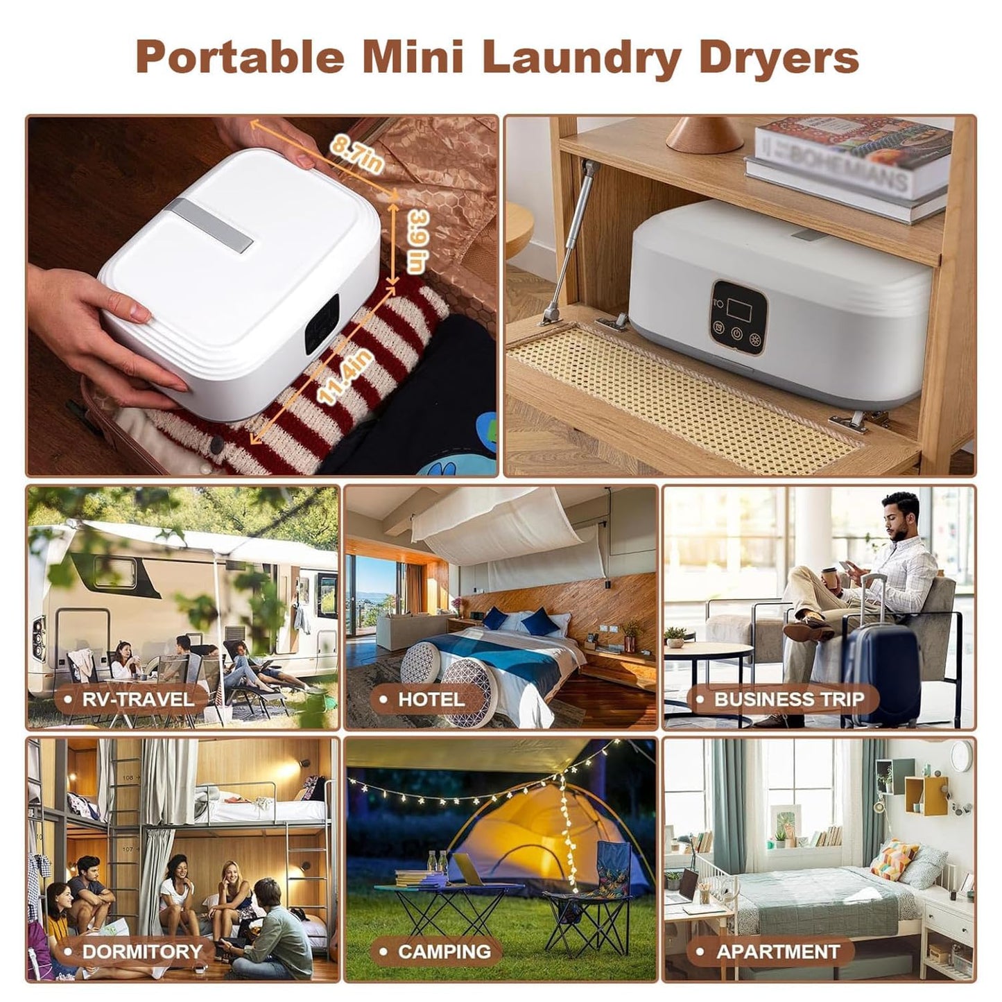 Portable Electric Cloth Dryer