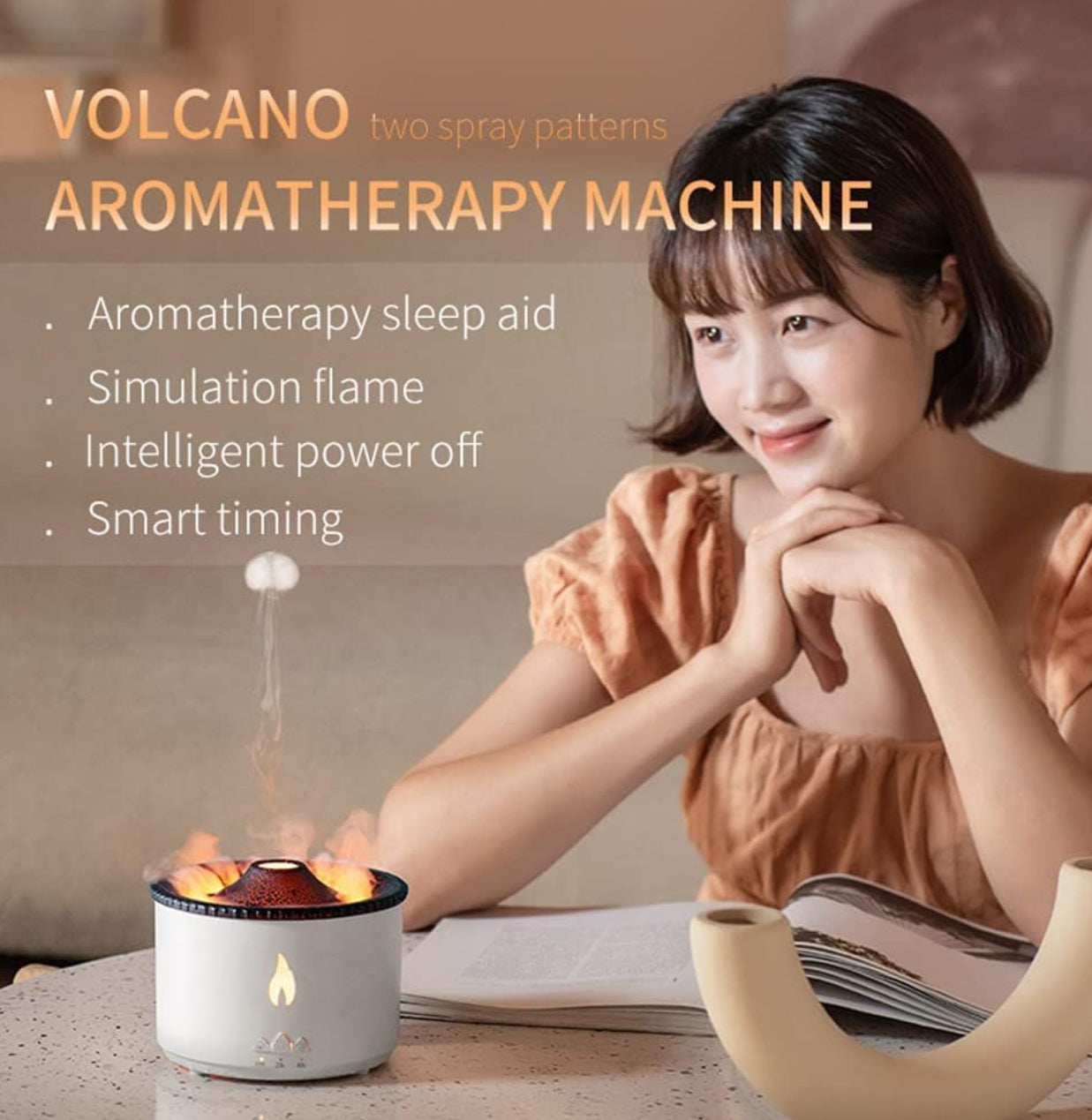 Oil Diffuser with 2 Mist modes