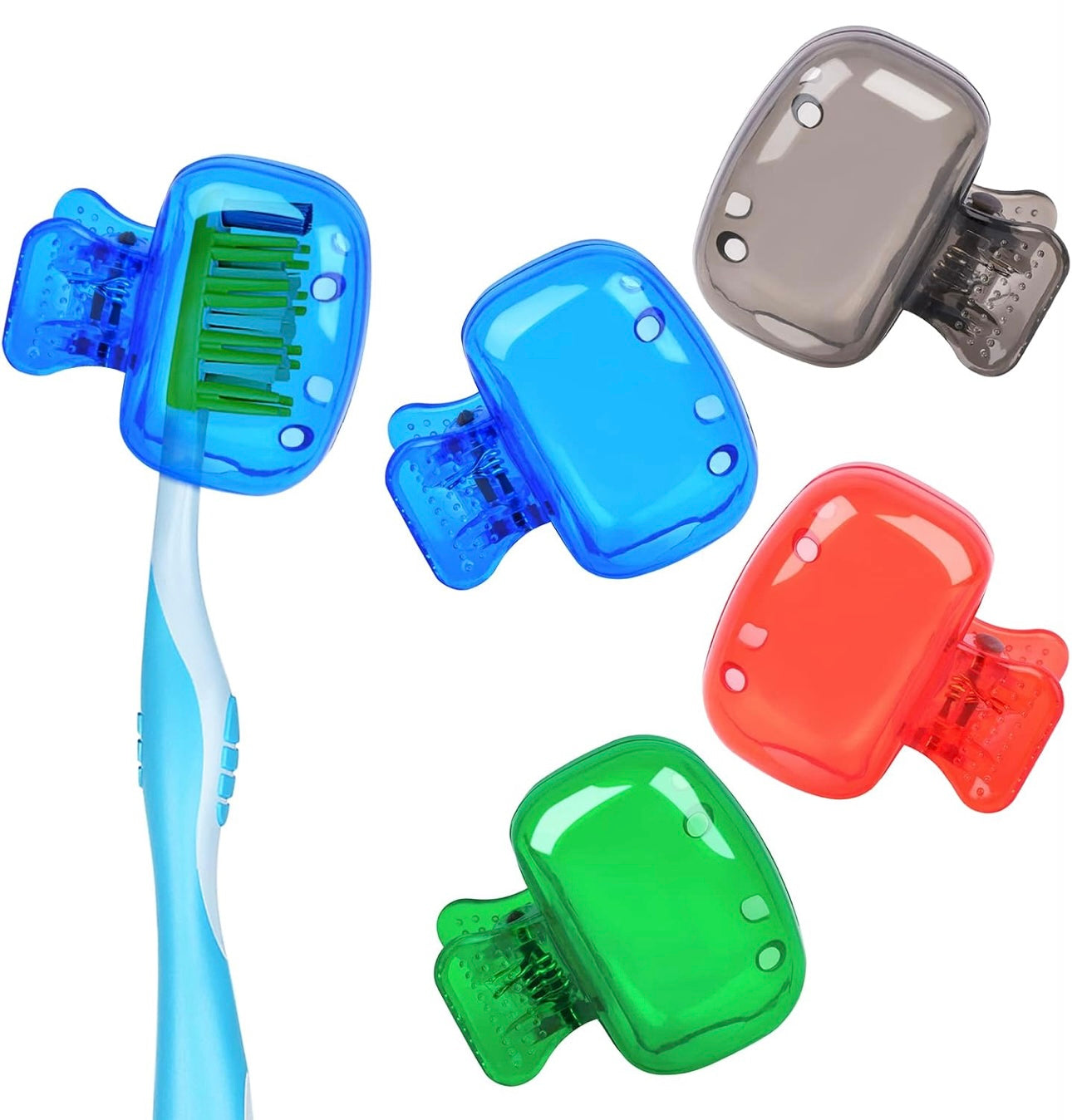Protective Tooth Brush Cover (Set of 4)