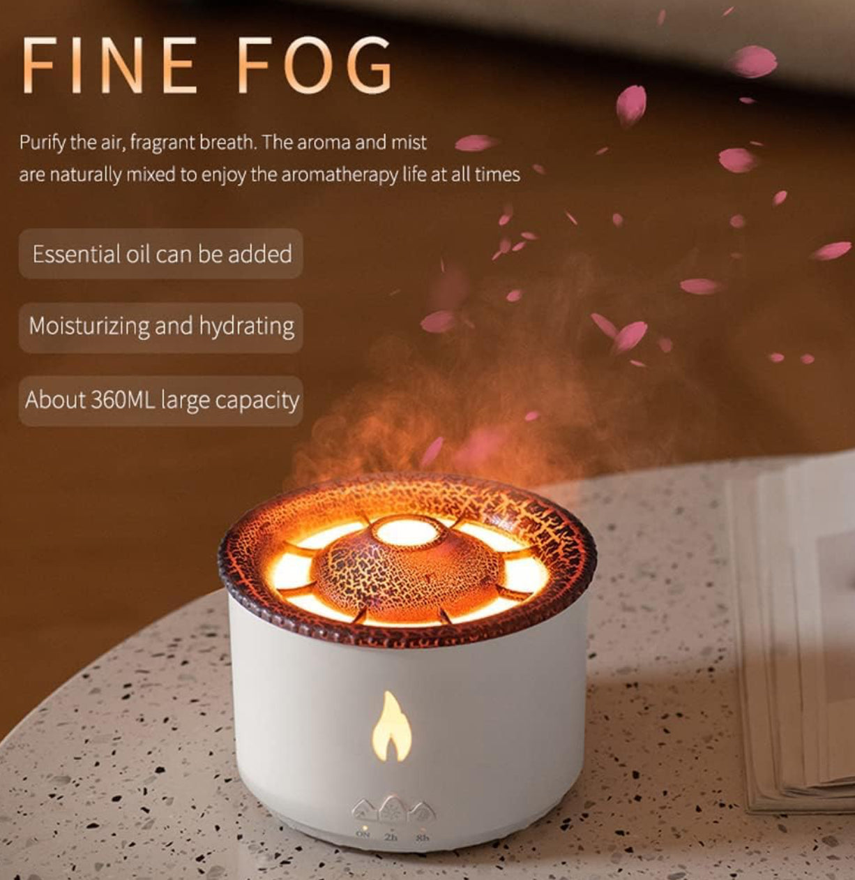 Oil Diffuser with 2 Mist modes