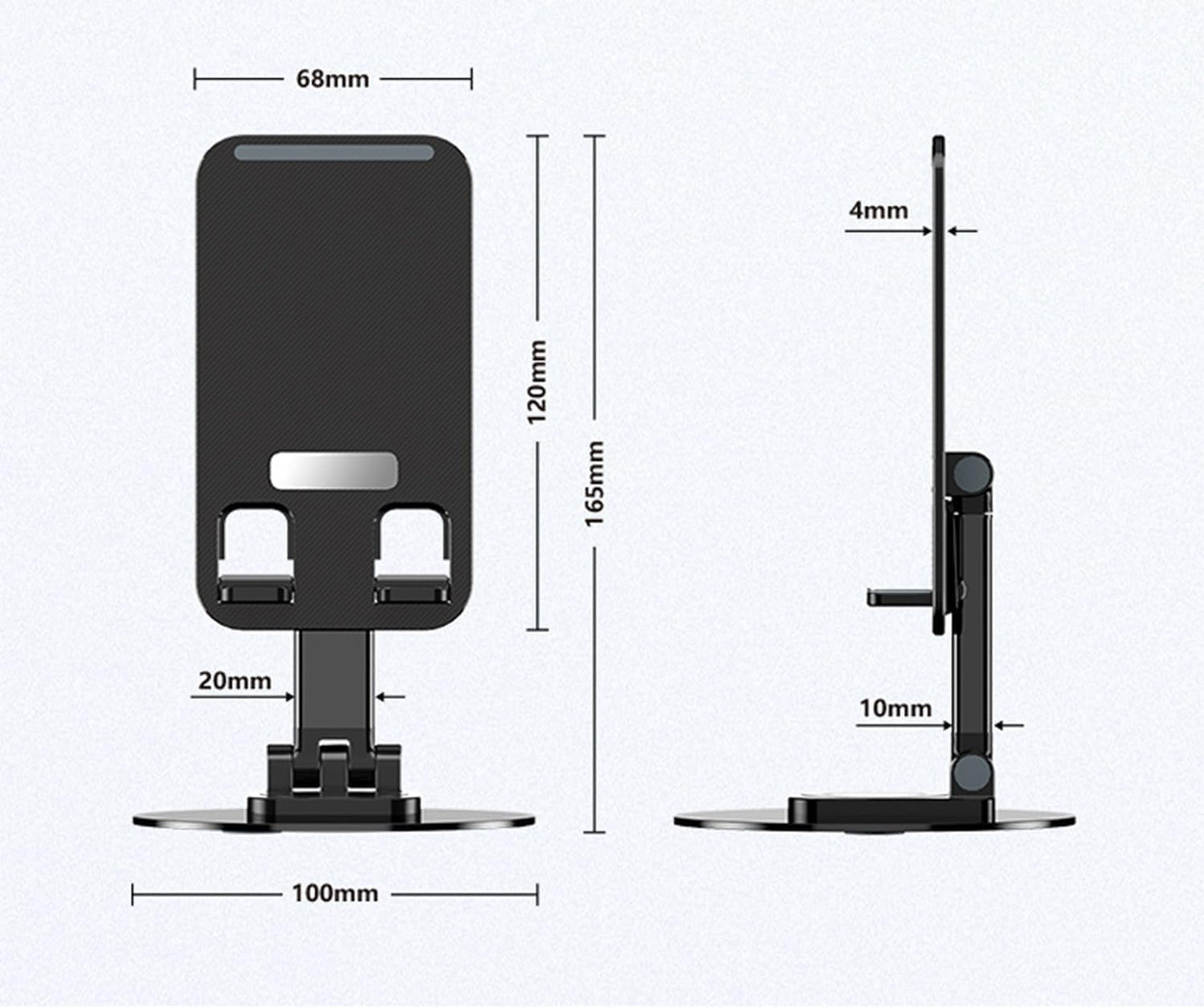Folding Lifting Bracket Mobile Stand  Holder