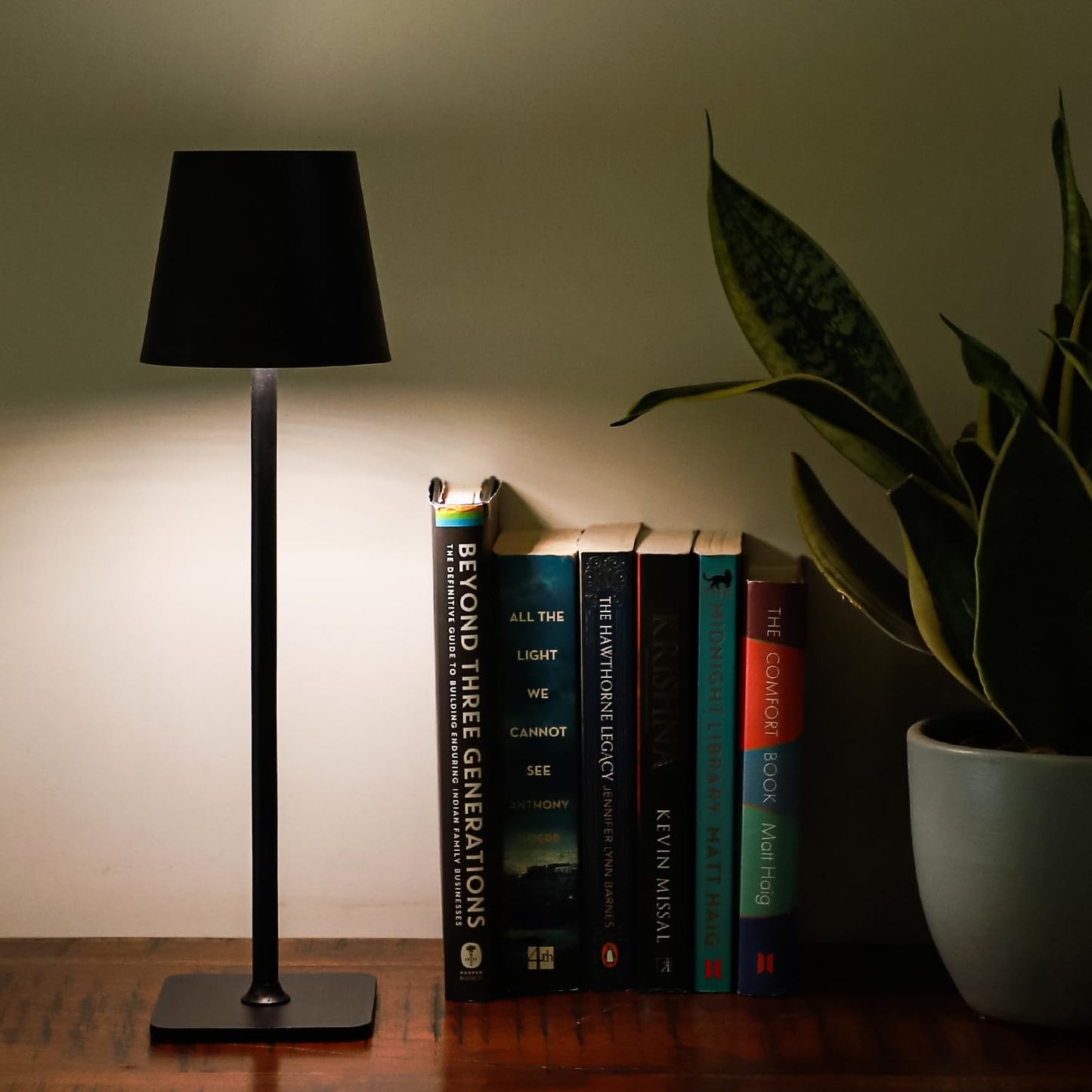 Rechargeable Portable LED Table Lamp Cordless Luxury Modern