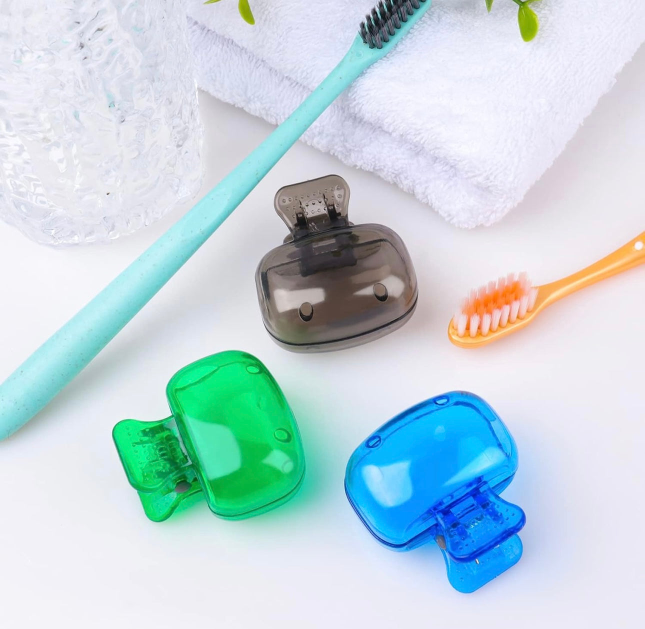 Protective Tooth Brush Cover (Set of 4)