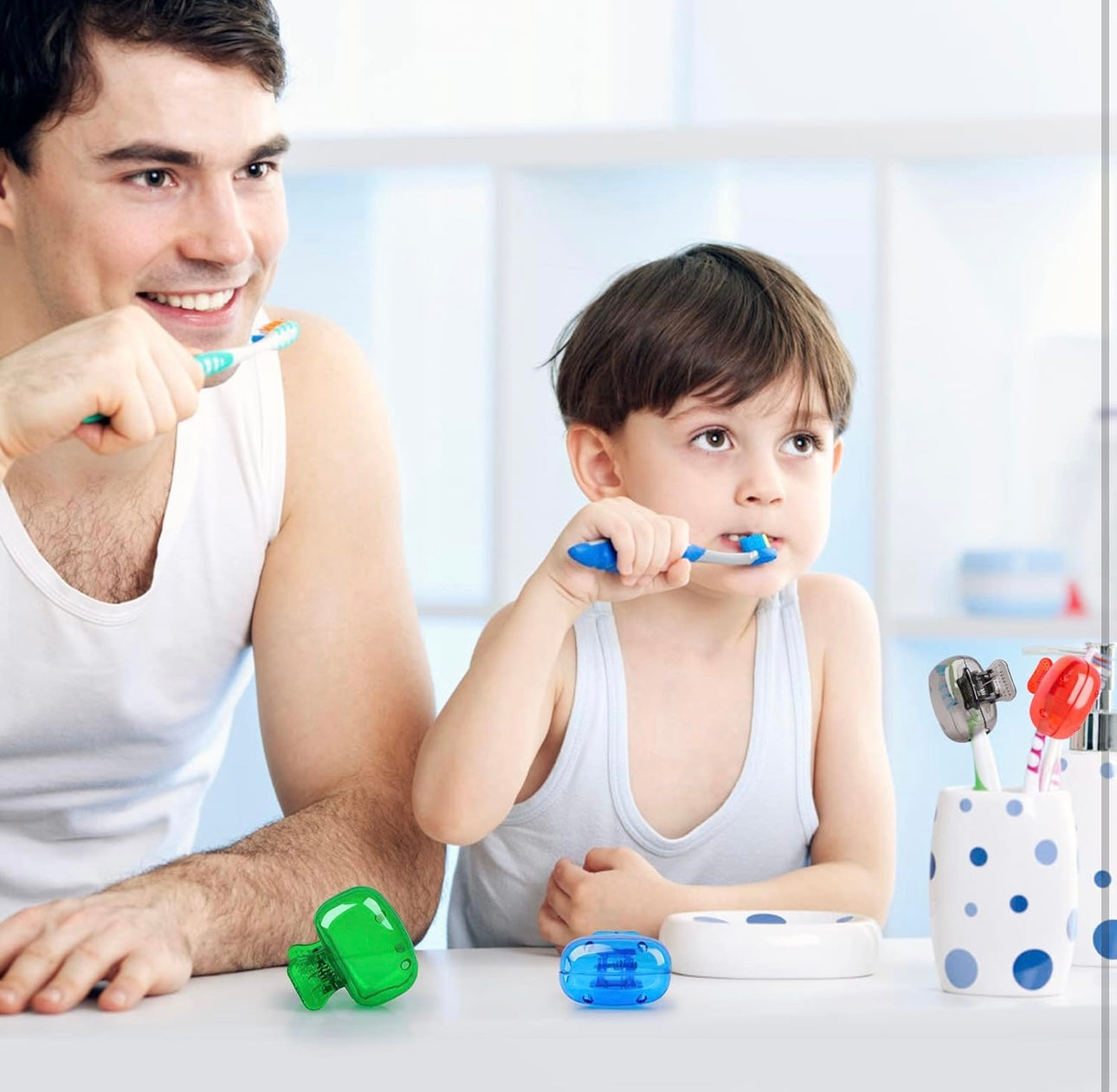 Protective Tooth Brush Cover (Set of 4)